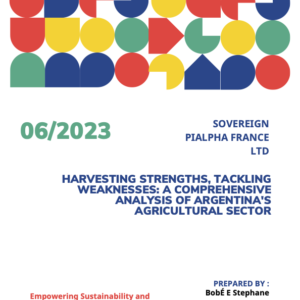Harvesting Strengths, Tackling Weaknesses: A Comprehensive Analysis of Argentina's Agricultural Sector