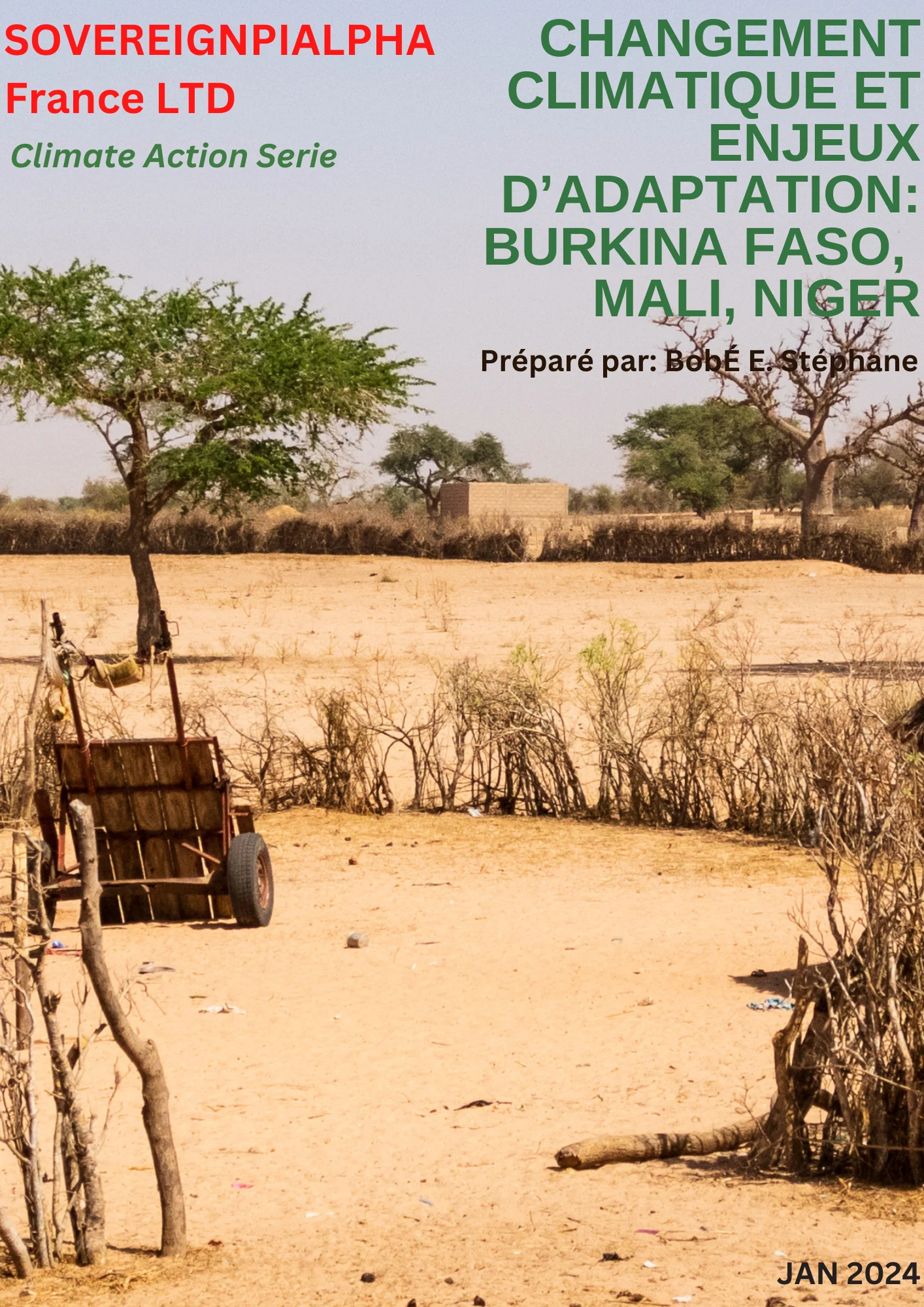 Focus climat. Changement climatique et enjeux d’adaptation: Burkina Faso, Mali, Niger.