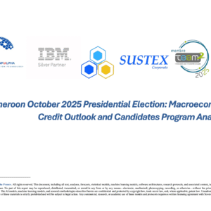 Cameroon October 2025 Presidential Election: Macroeconomic, Credit Outlook and Candidates Program Analysis